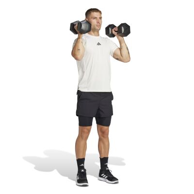 ADİDAS GYM+ 2in1 SHORT ERKEK TAYTLI ŞORT JE5665 - 4