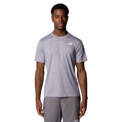 THE NORTH FACE M 24/7 SHORT SLEEVES TEE EMBOSSED ERKEK TİŞÖRT NF0A8BEP93N1 PEARL MİST