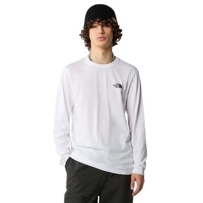 THE NORTH FACE M L/S SIMPLE DOME TEE SWEATSHIRT NF0A87QNFN41 - 1