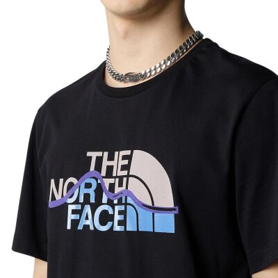 THE NORTH FACE M SS MOUNTAIN LINE TEE ERKEK TİŞÖRT NF0A87NTJK31 - 4
